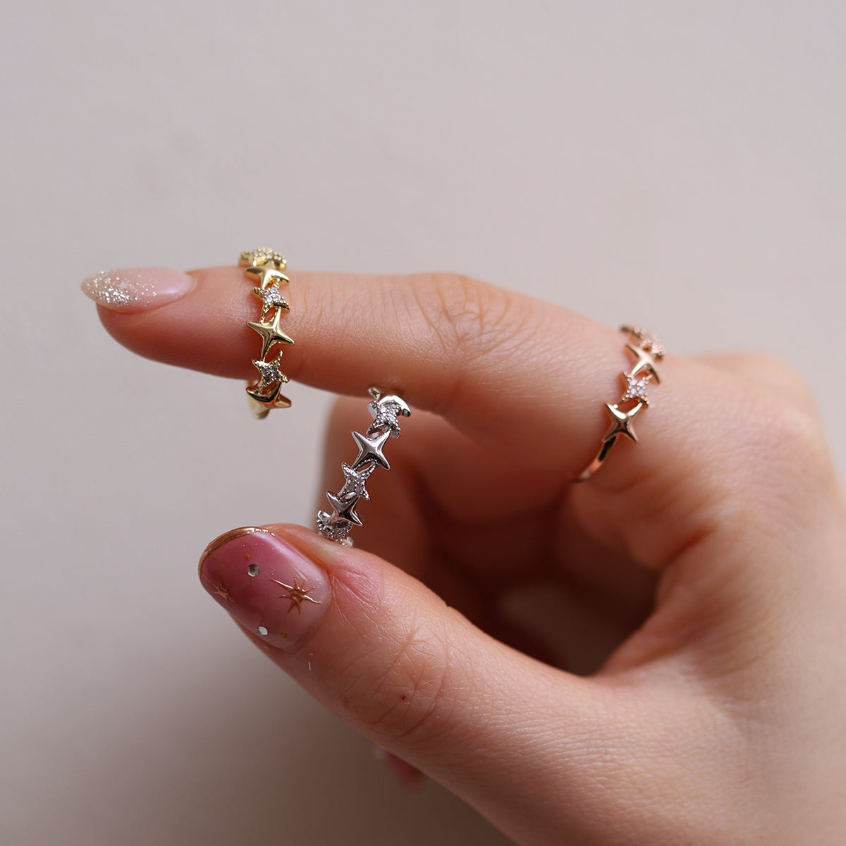Star shine ring