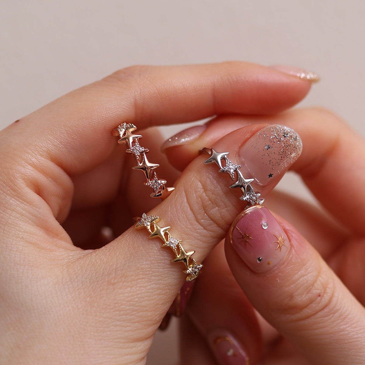 Star shine ring