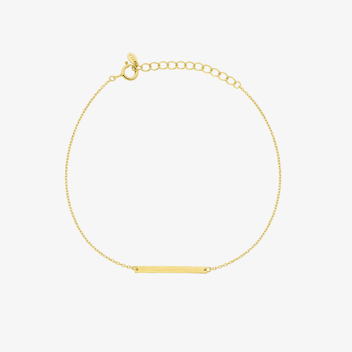 Plain bar bracelet