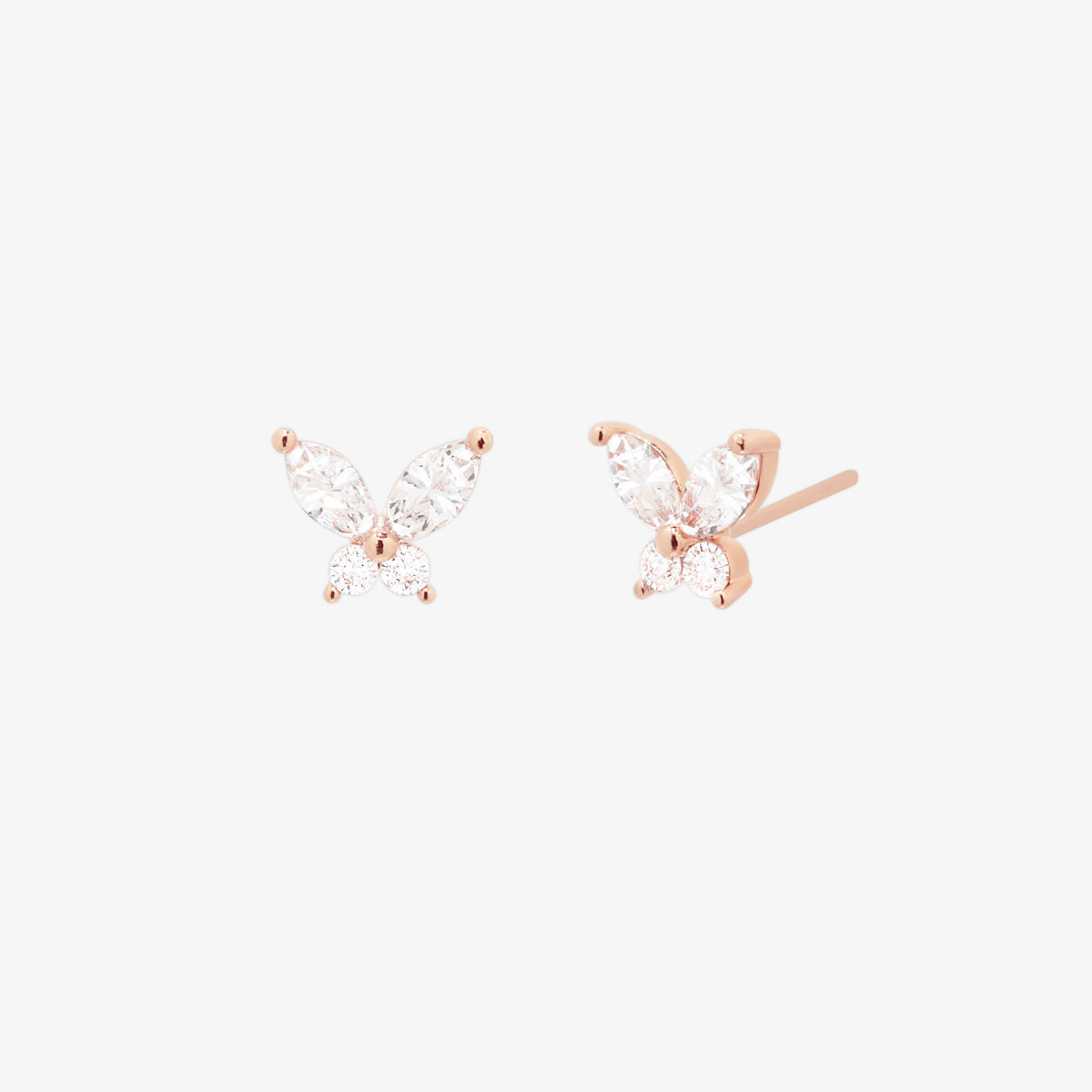 Cubic Butterfly Earrings