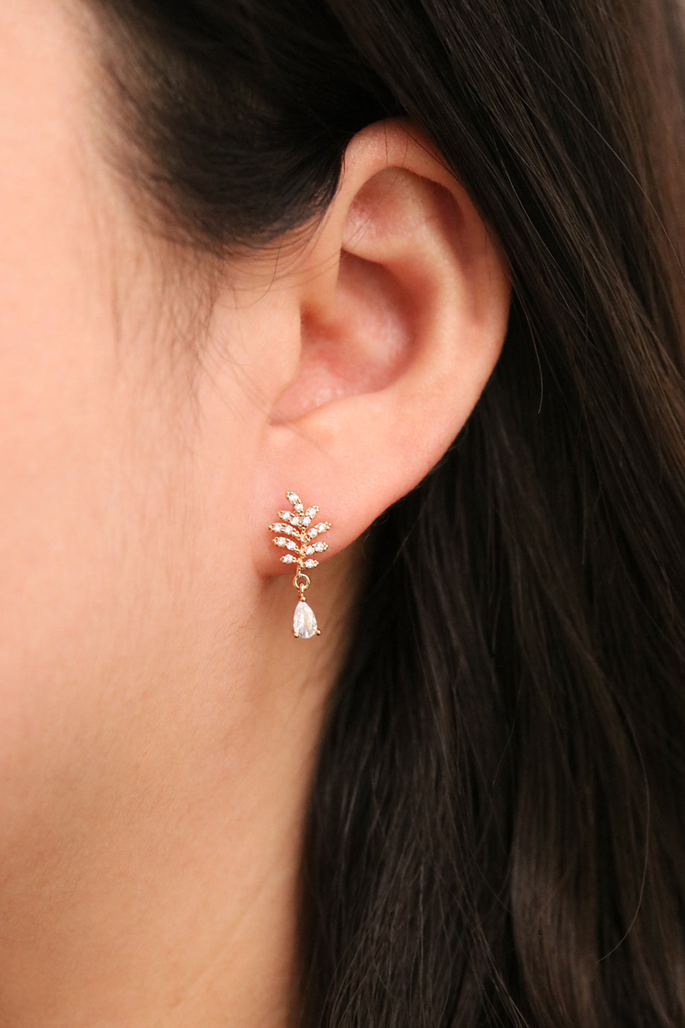 Branch Teardrop Earrings