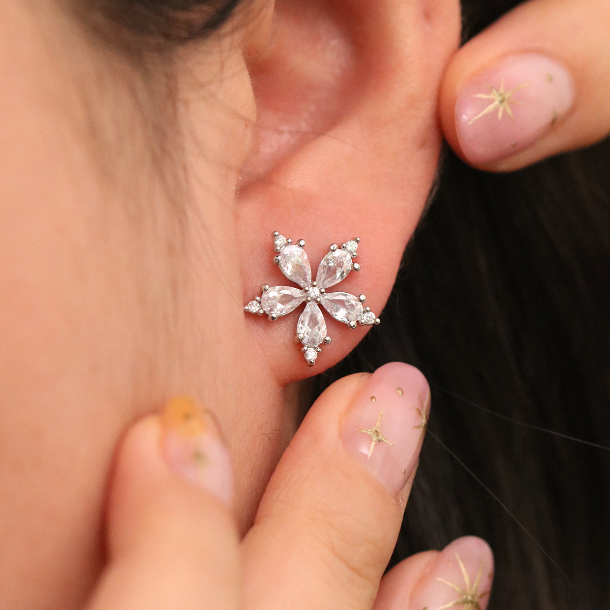 Flower Shape Earrings