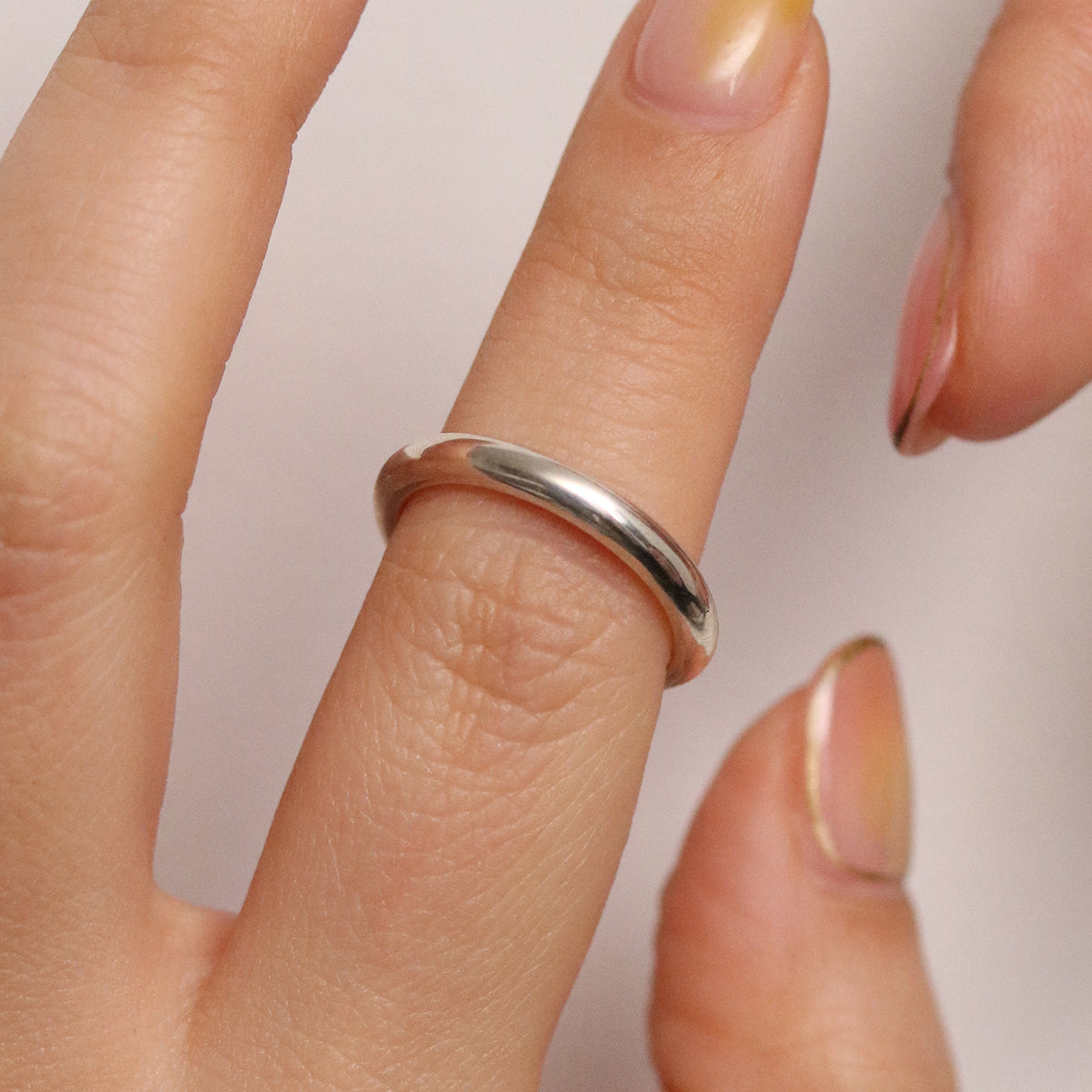 Silver Simple Ring