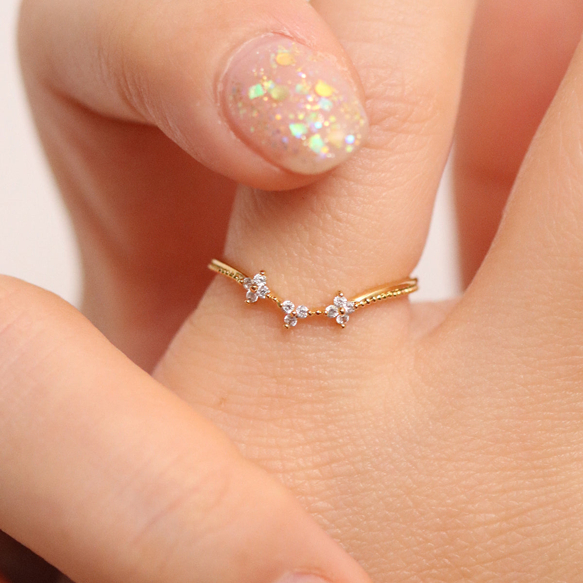 Daisy Cubic Ring