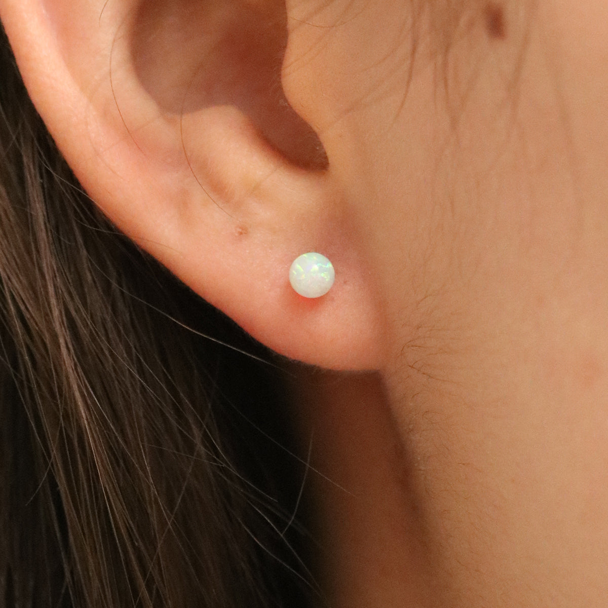 Opal studs