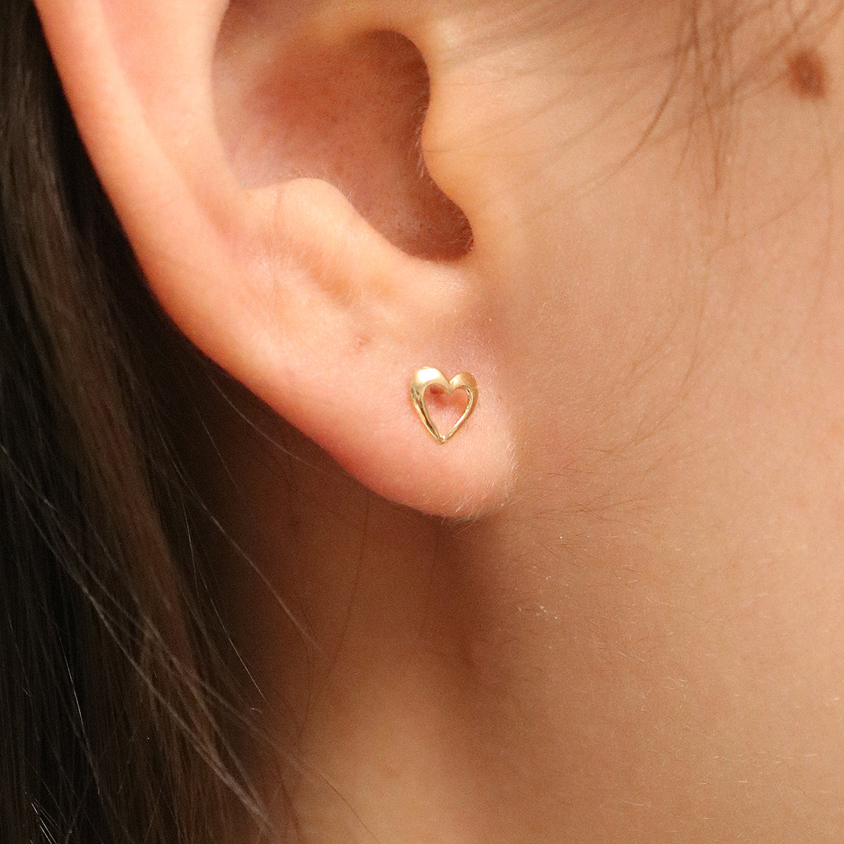 heart studs