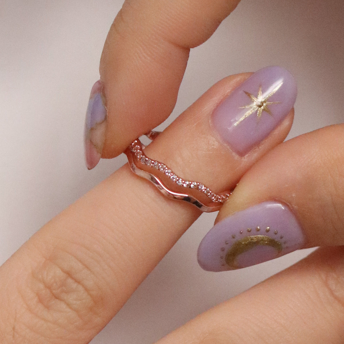 Wave Layered Ring