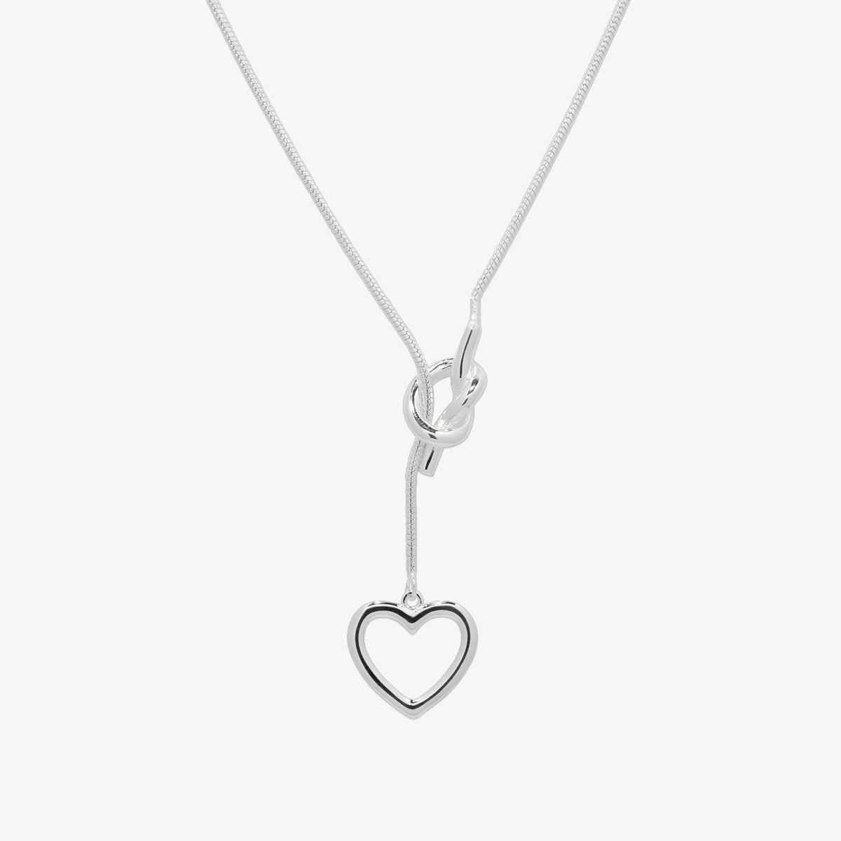 Heart chain necklace