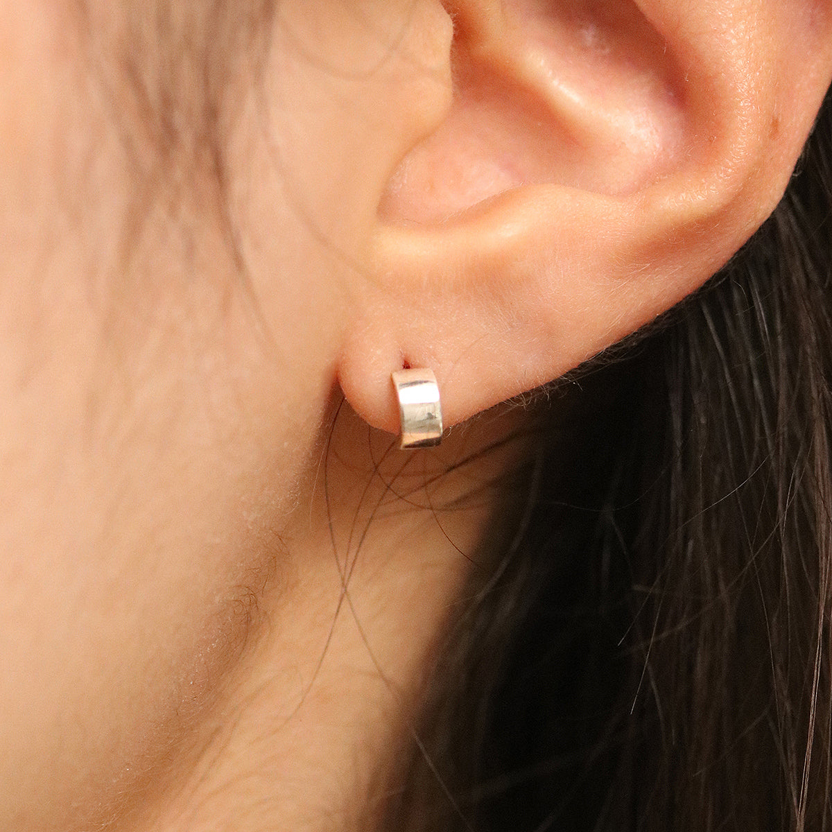 Bold Semi-Hoop Earrings