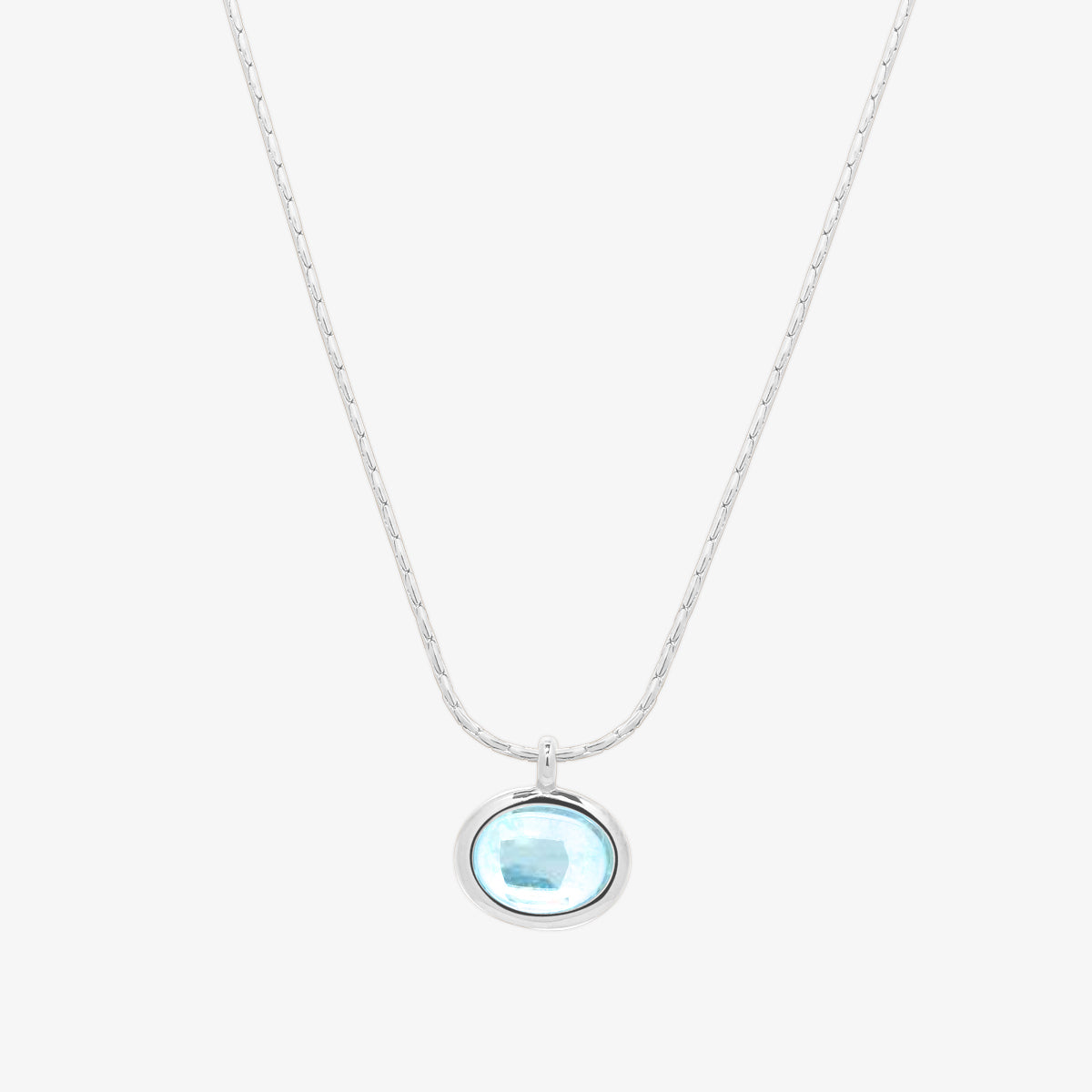 Aquamarine necklace