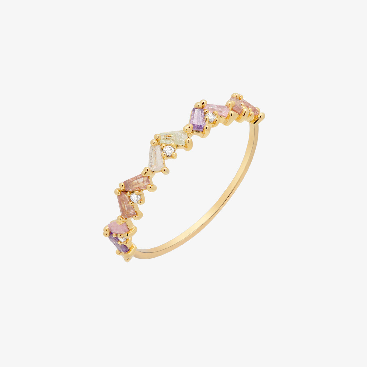 Gemstone Studded Ring