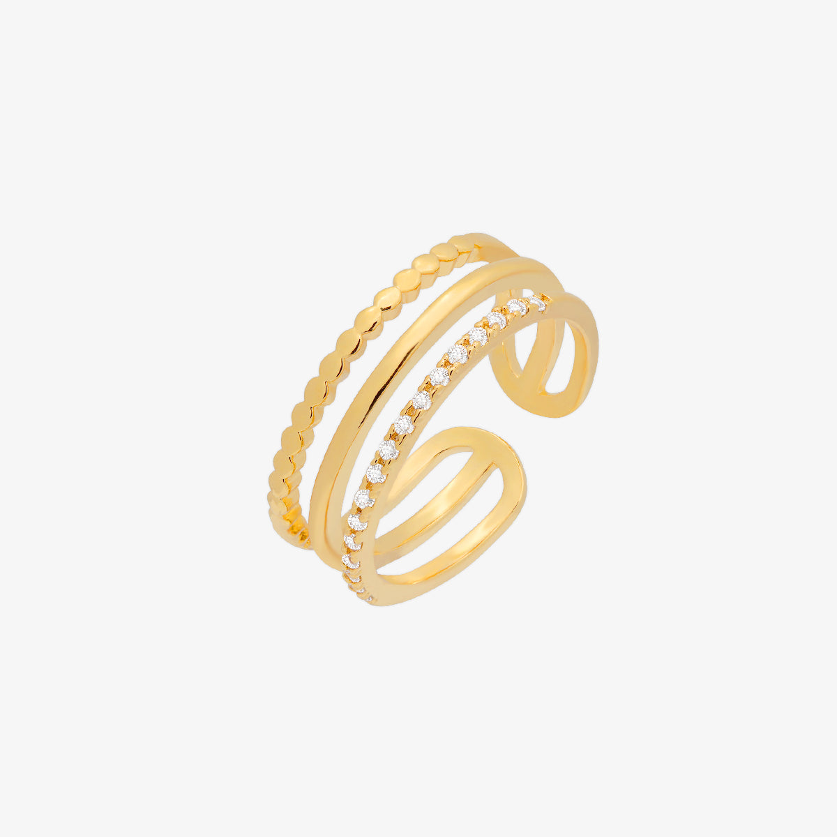 Triple Layer Ring