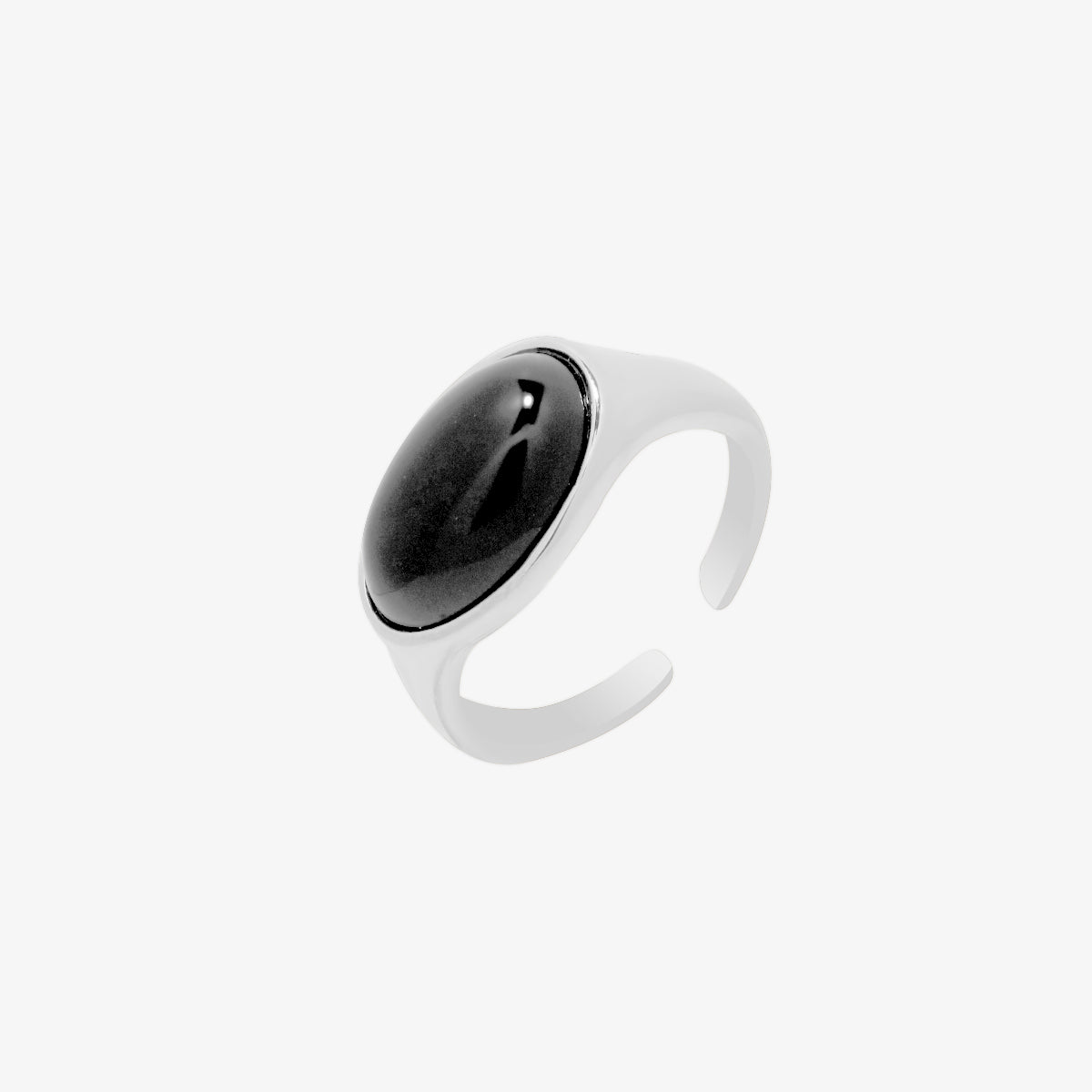 Black onyx ring