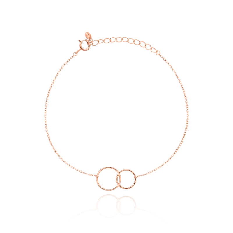 Double circles bracelet