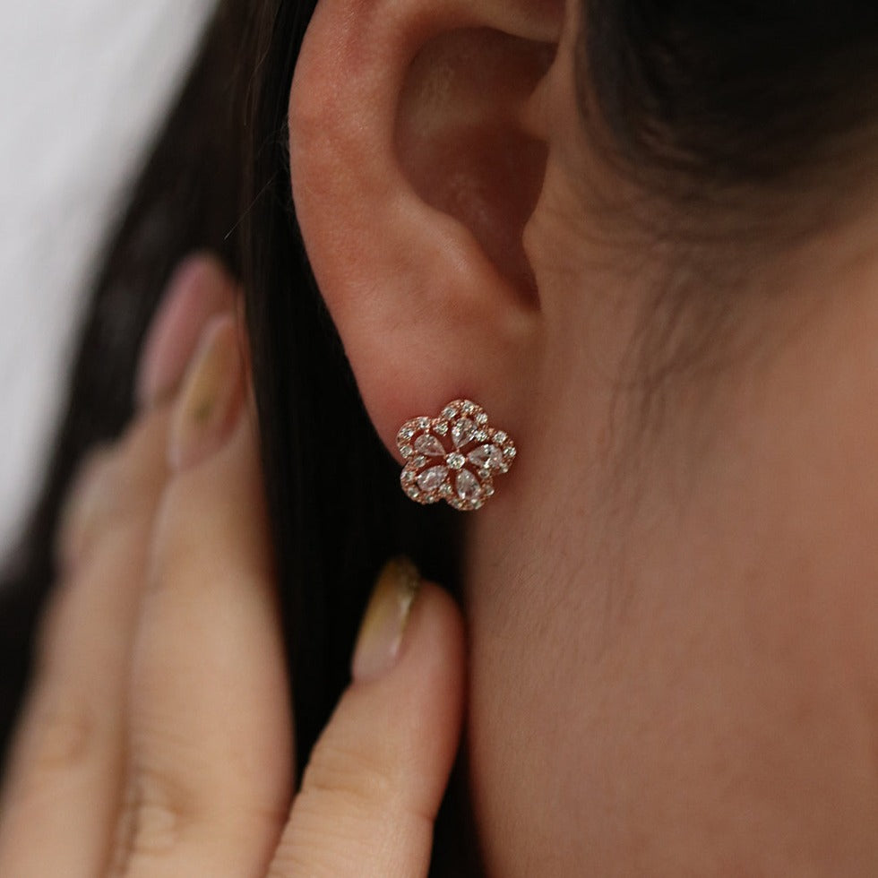 Blossom flower earrings